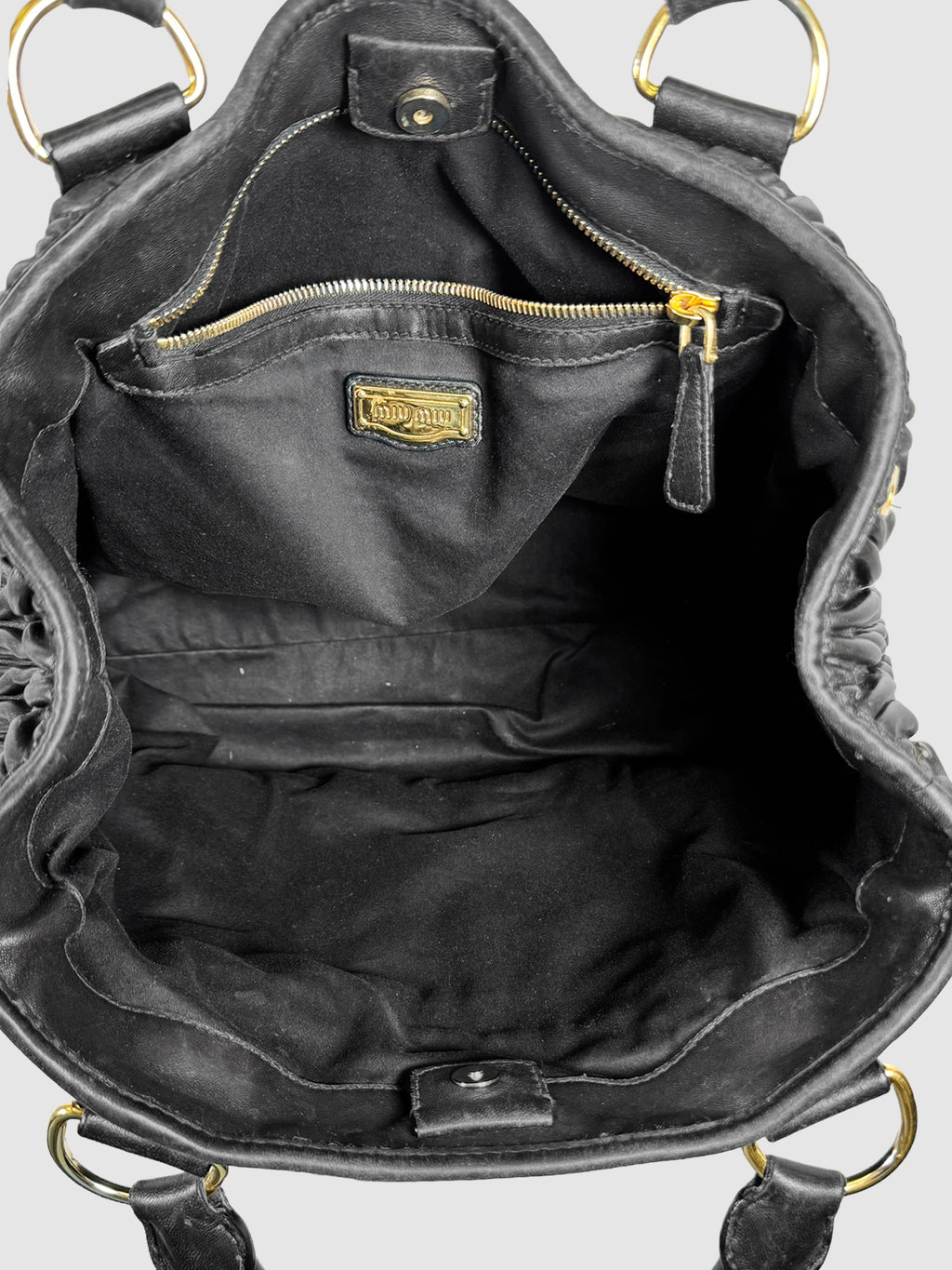 Matelassé Leather Handbag