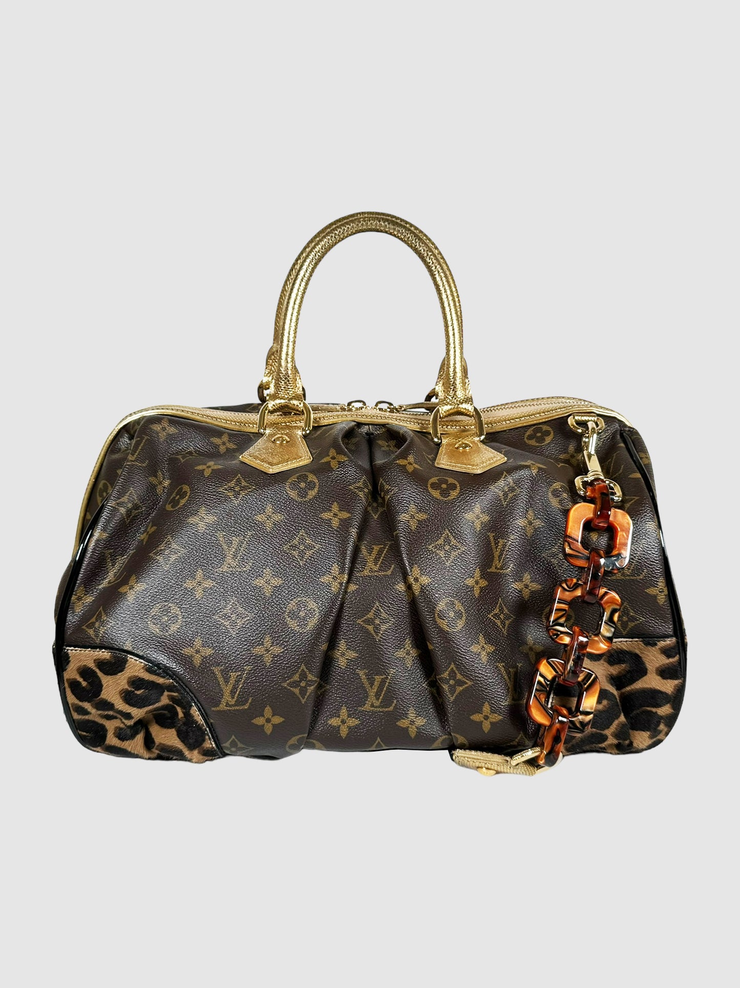 Louis Vuitton x Stephen Sprouse 2006 Monogram Leopard Stephen Bag Consignment Secondhand Designer Luxury Resale Toronto Trendy