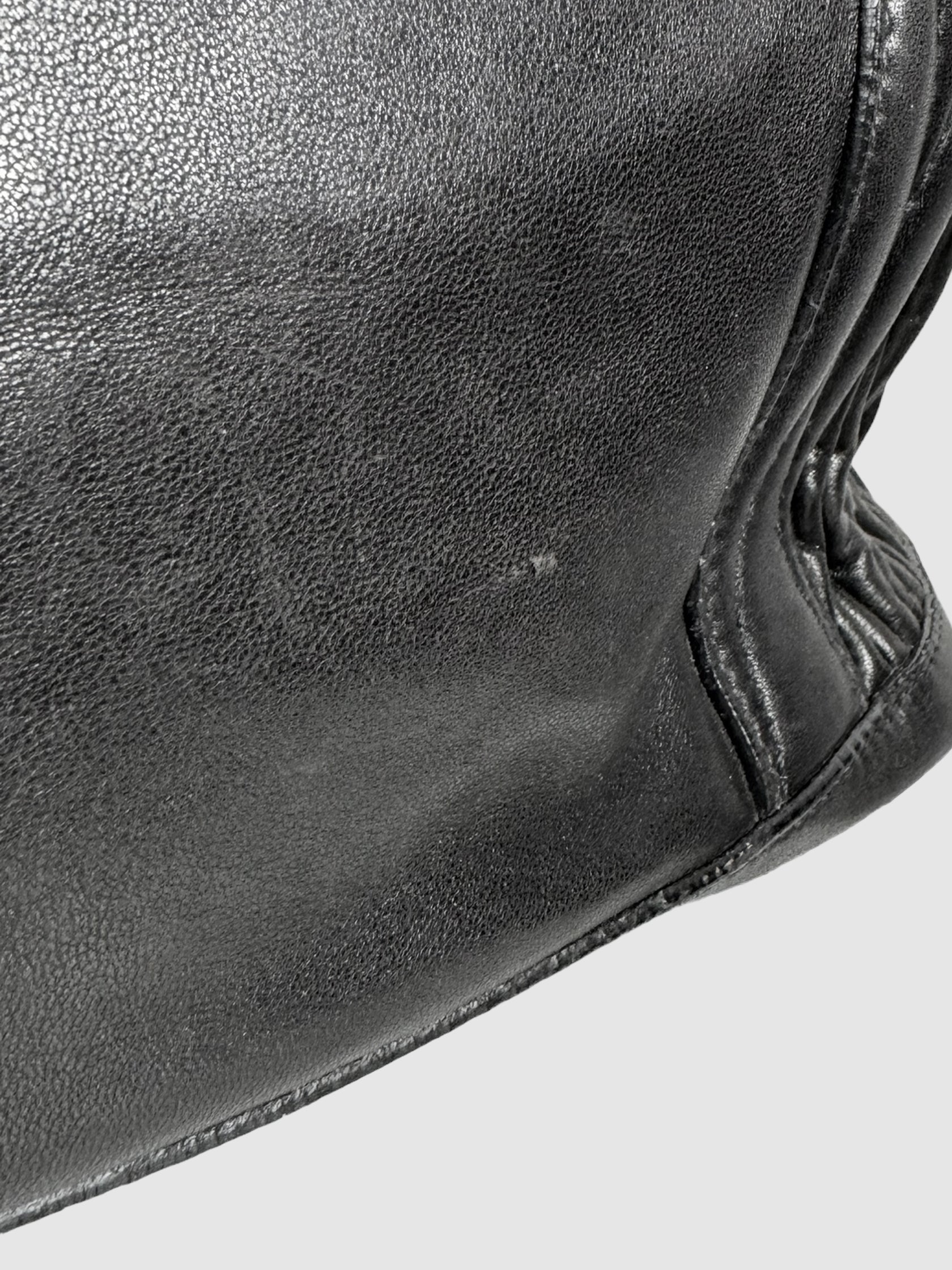 Matelassé Leather Handbag