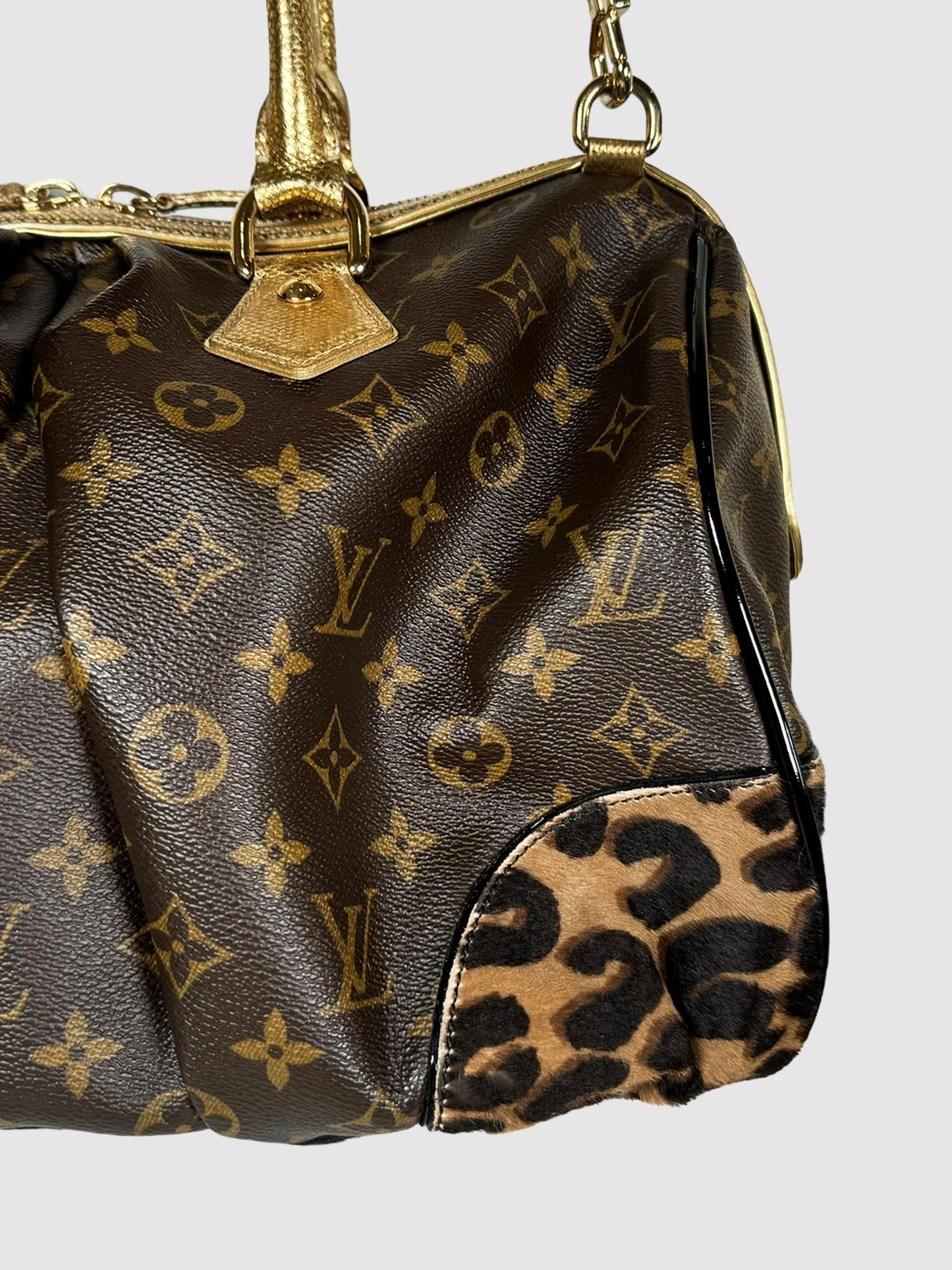 2006 Monogram Leopard Stephen Bag