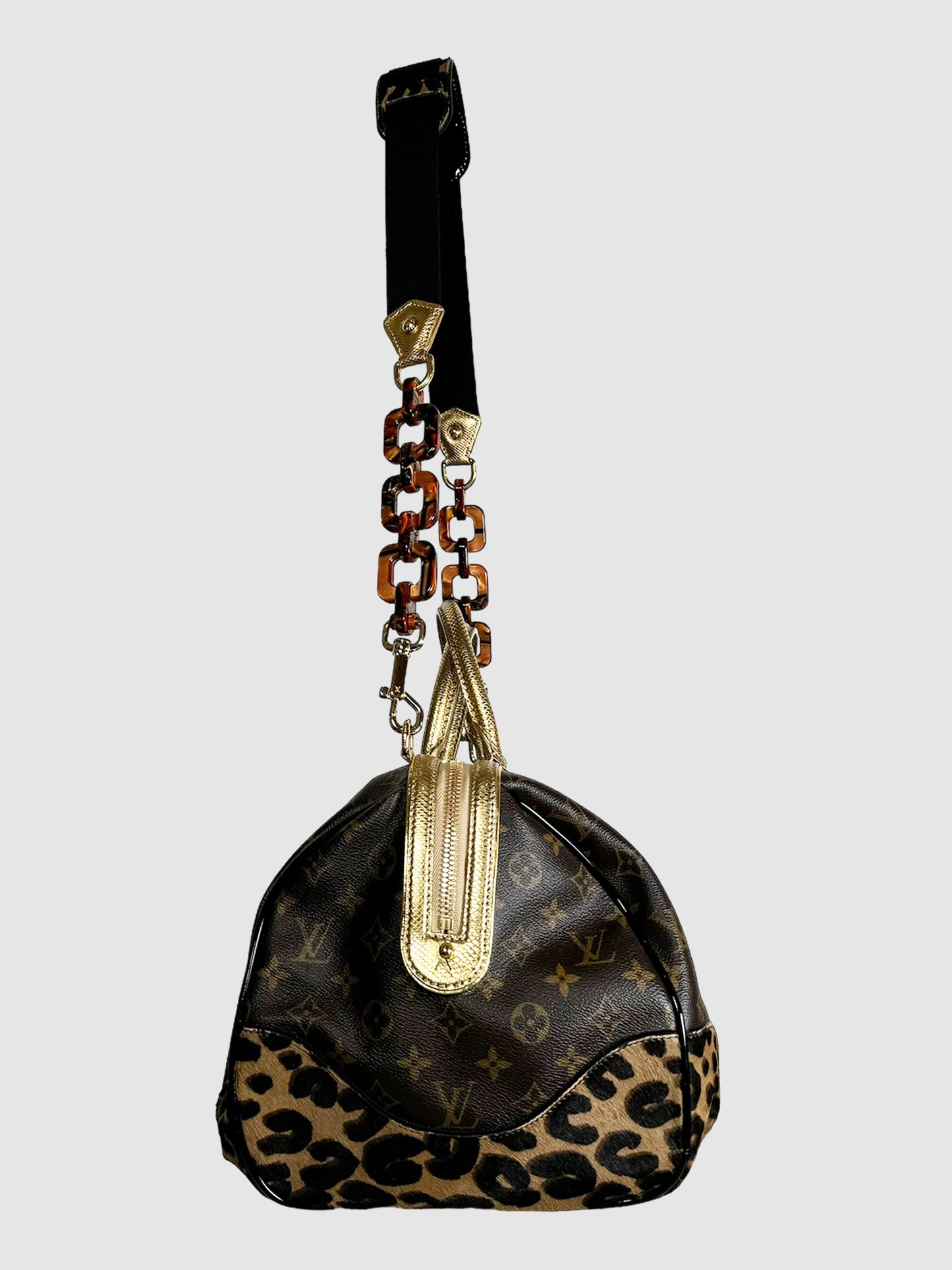 2006 Monogram Leopard Stephen Bag