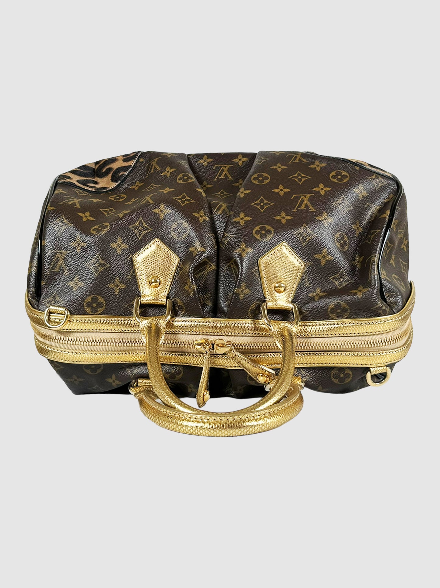 2006 Monogram Leopard Stephen Bag