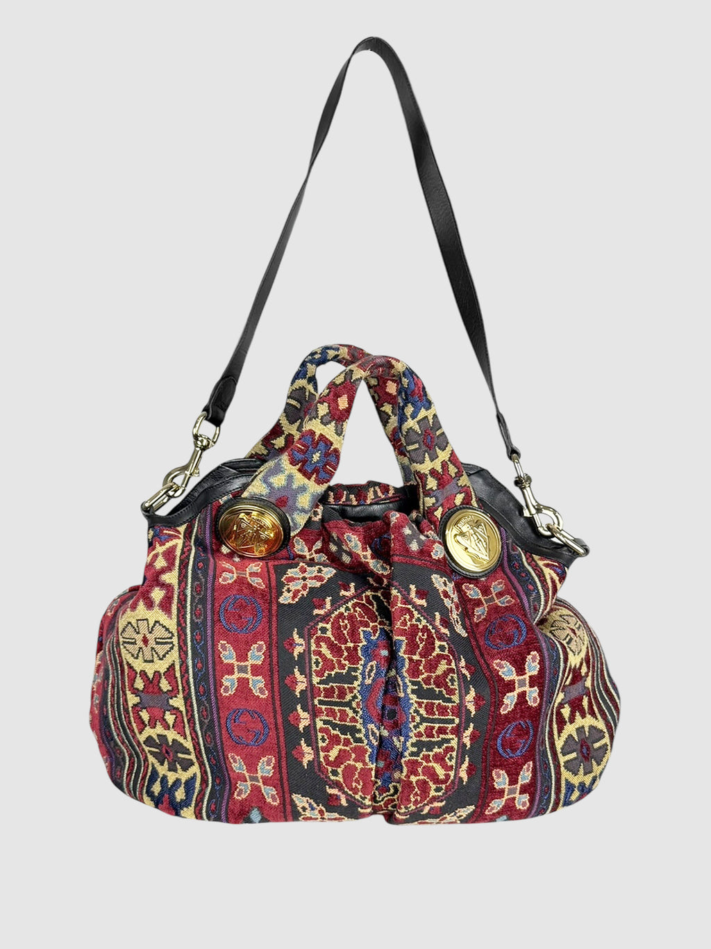 Hysteria Convertible Tapestry Handbag