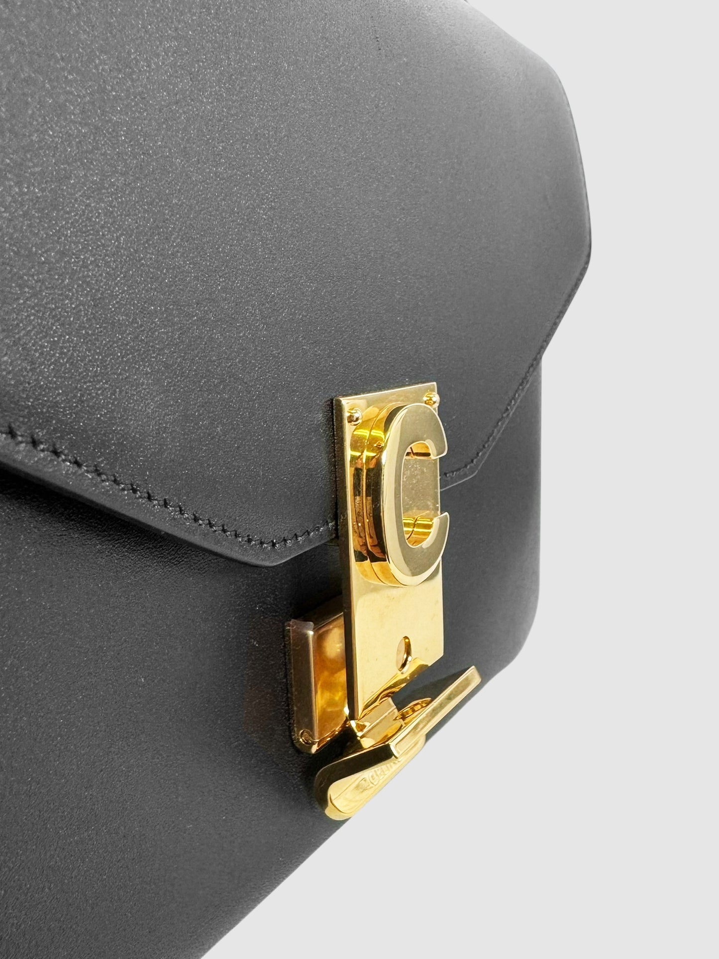 2019 Medium Shiny Calfskin C Bag