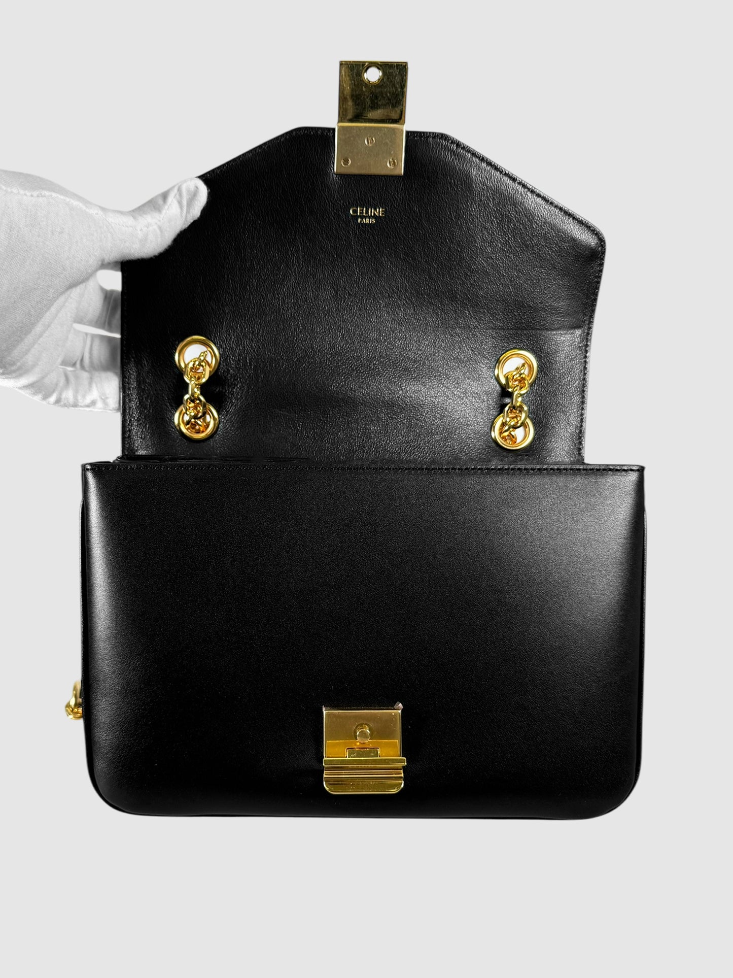 2019 Medium Shiny Calfskin C Bag