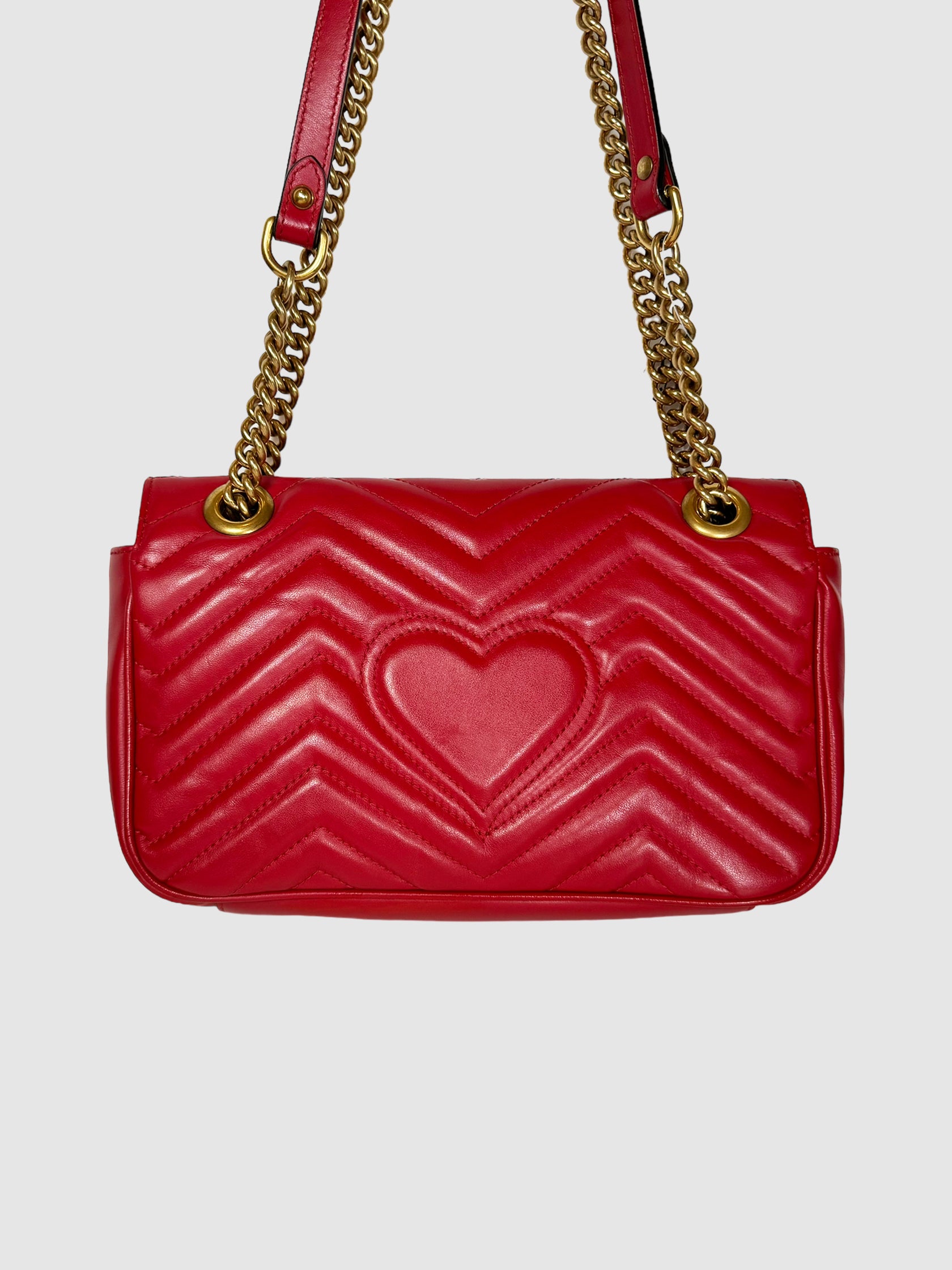 Leather Matelasse GG Marmont Bag