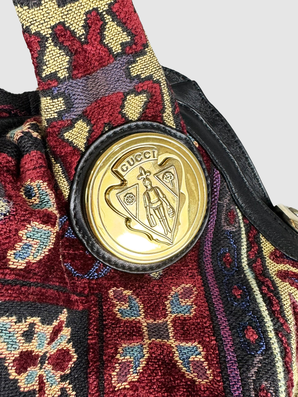 Hysteria Convertible Tapestry Handbag