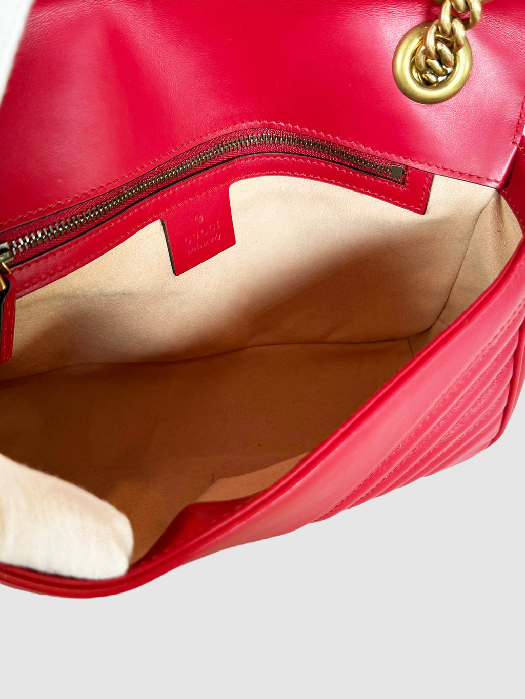 Leather Matelasse GG Marmont Bag