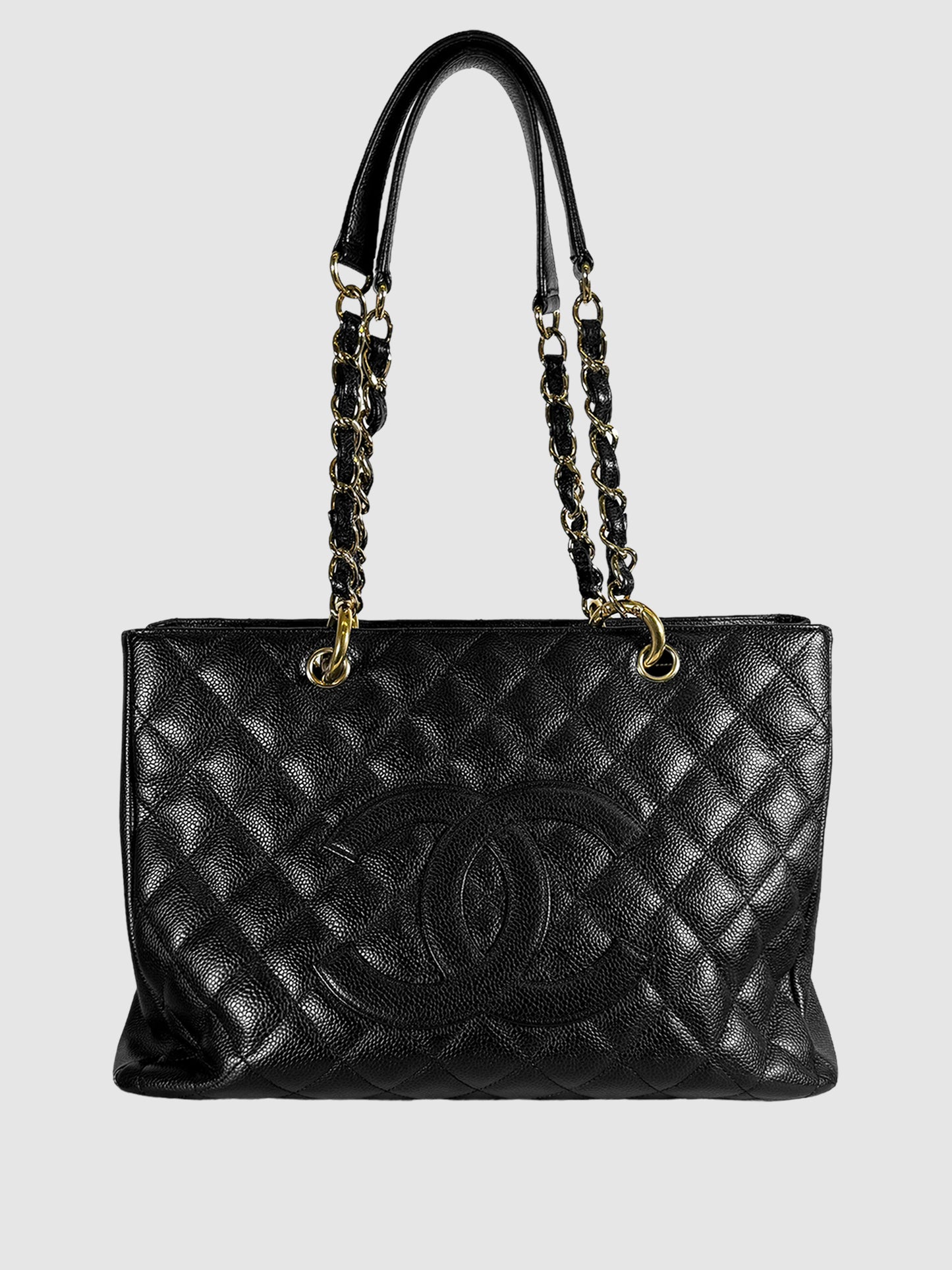 Caviar Quilted Grand Shopping Tote