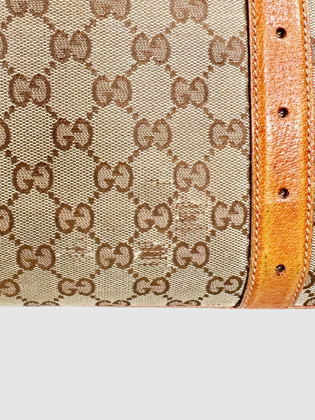 Large Horsebit Glam Shoulder Bag