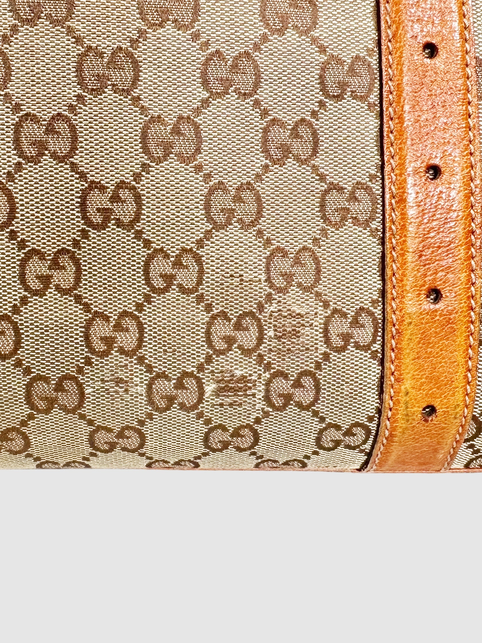 Large Horsebit Glam Shoulder Bag