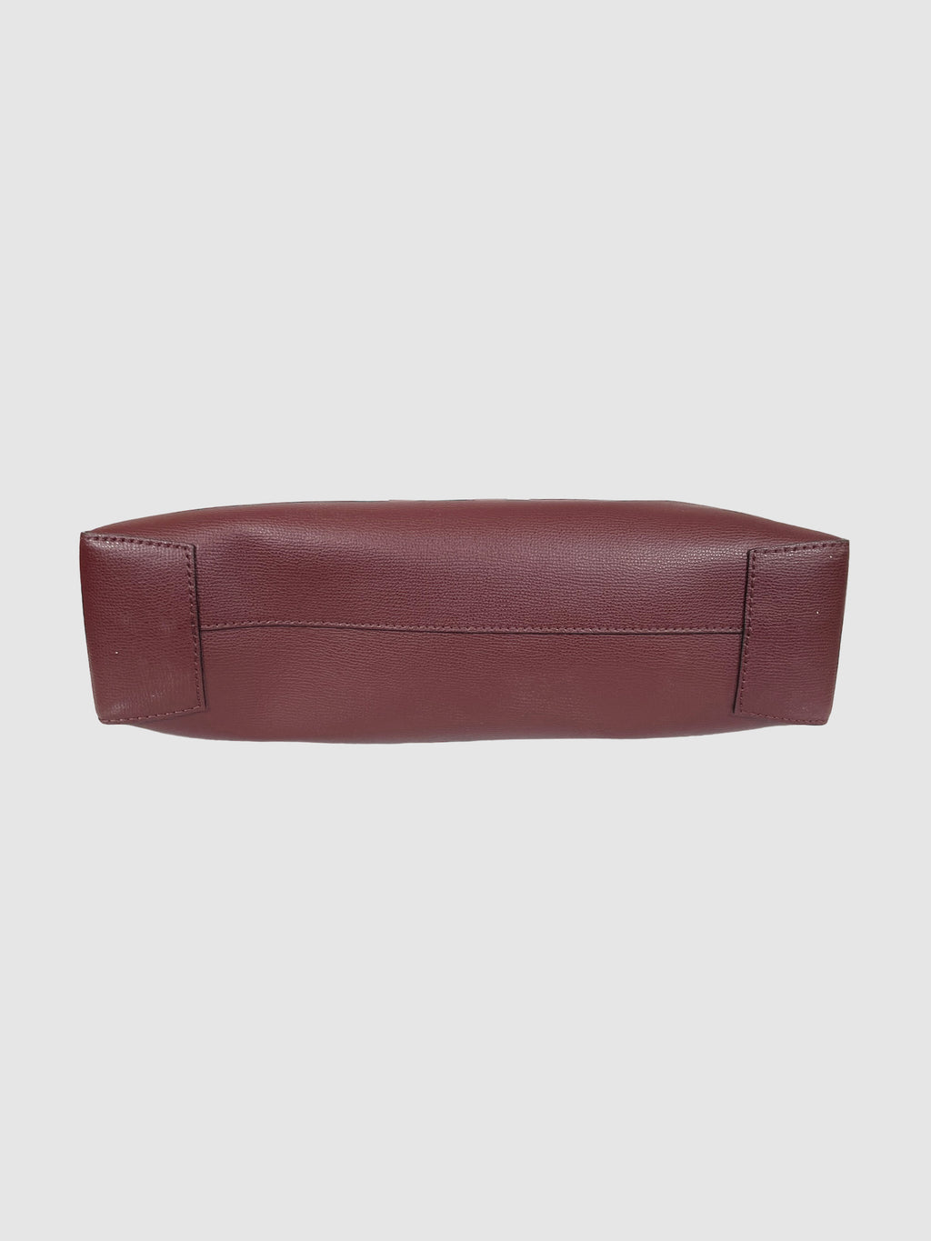 Burberry Embossed Crest Leather Tote