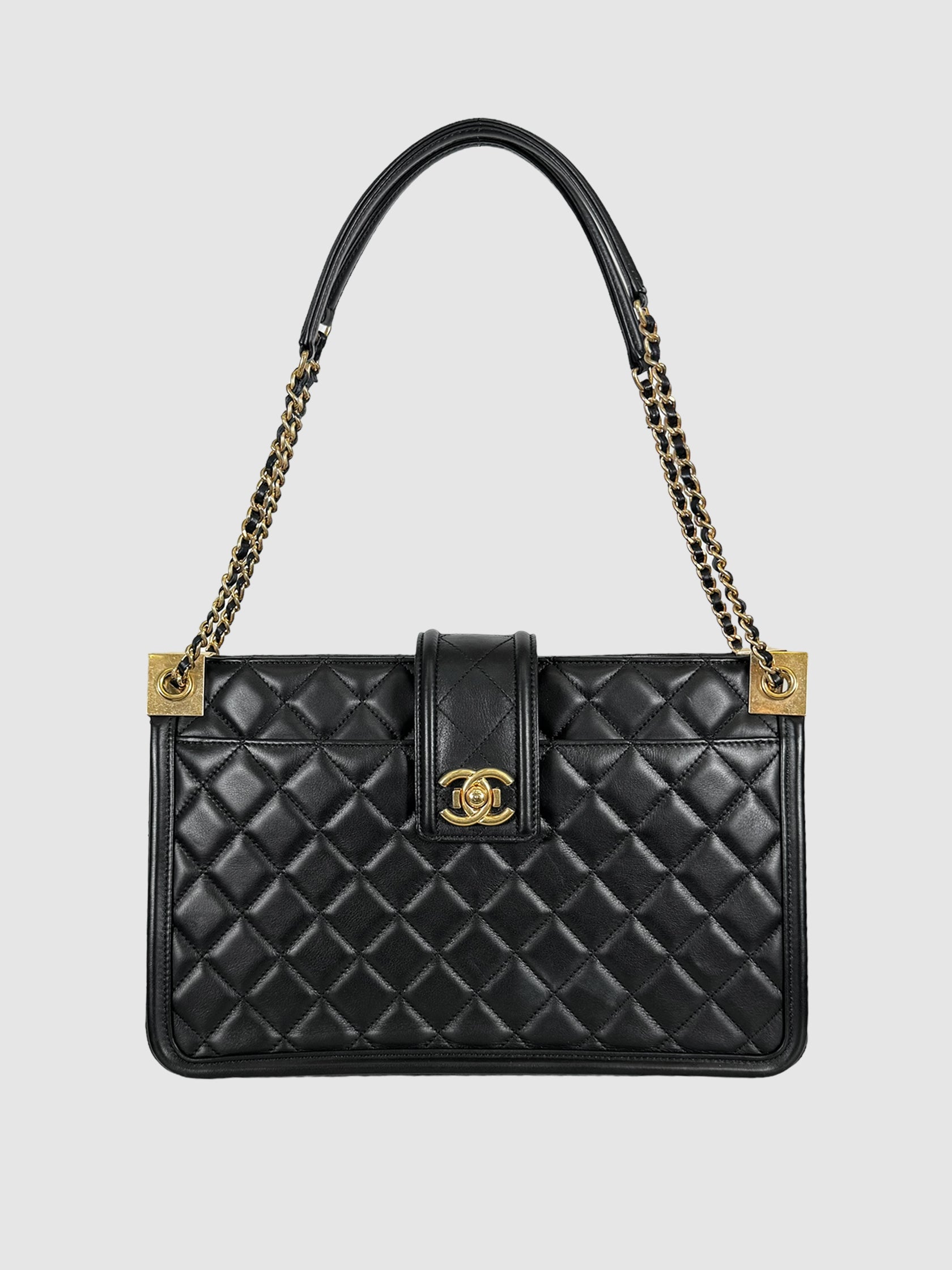 Elegant CC Quilted Tote