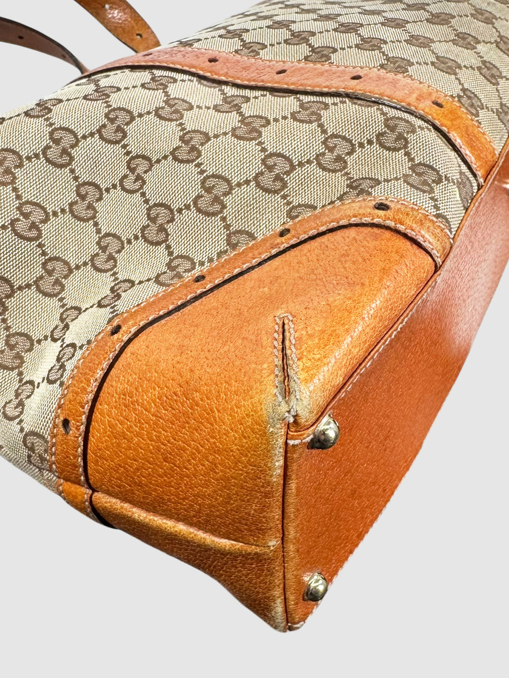 Large Horsebit Glam Shoulder Bag