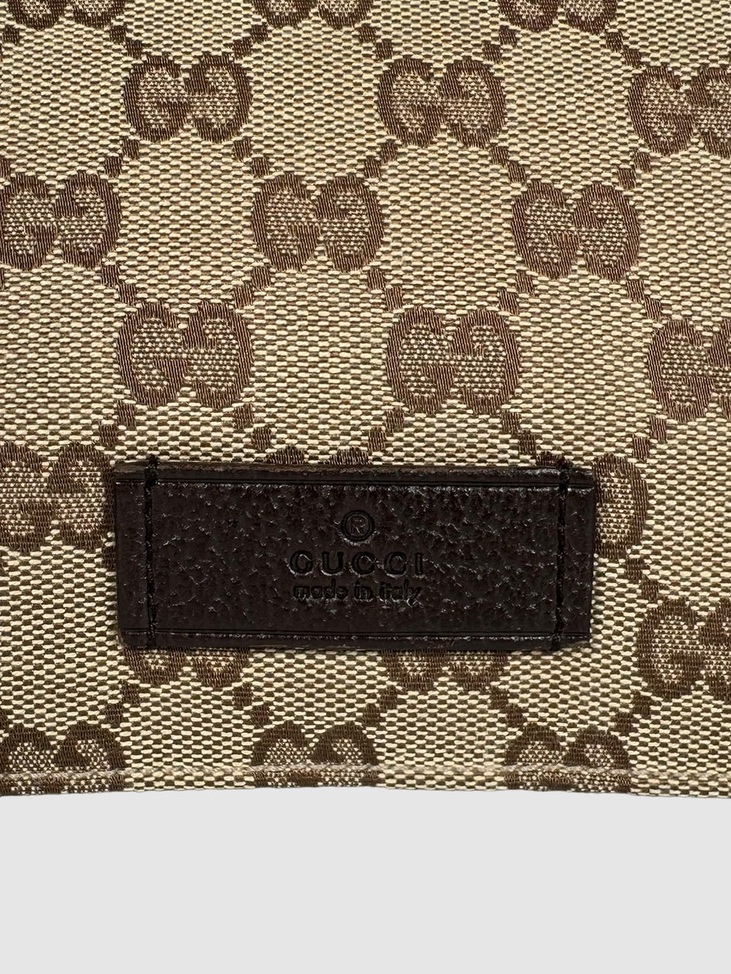 GG Monogram Canvas Messenger Bag