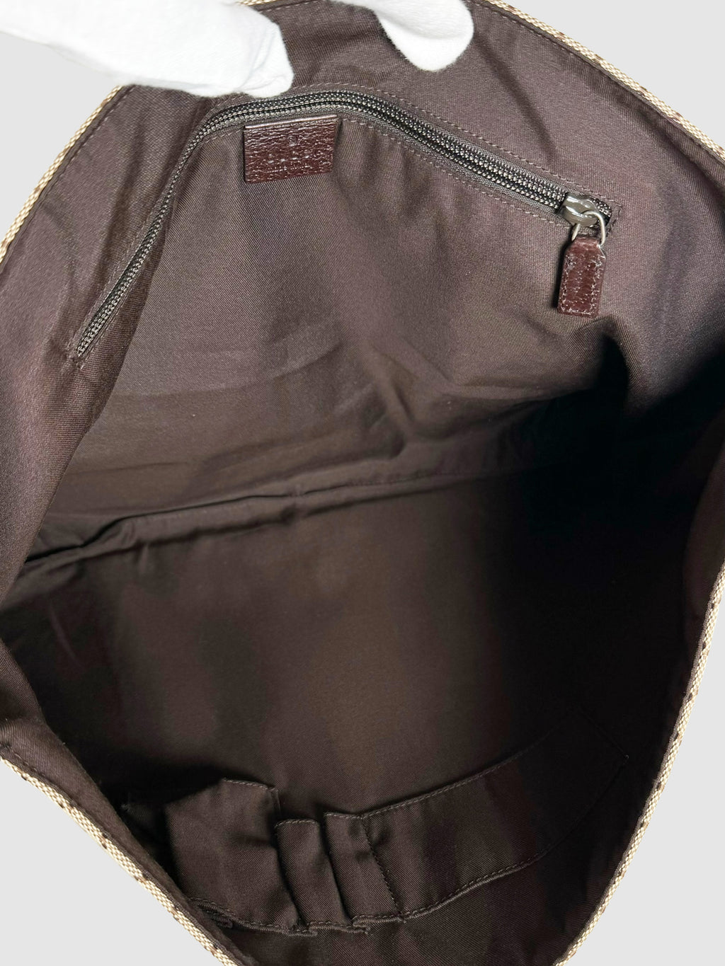 GG Monogram Canvas Messenger Bag