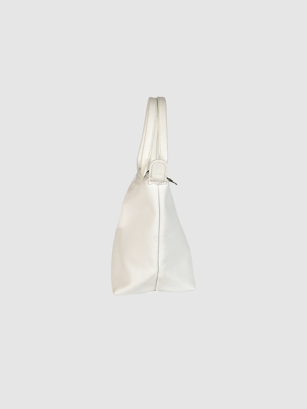 Longchamp White Leather Le Pliage