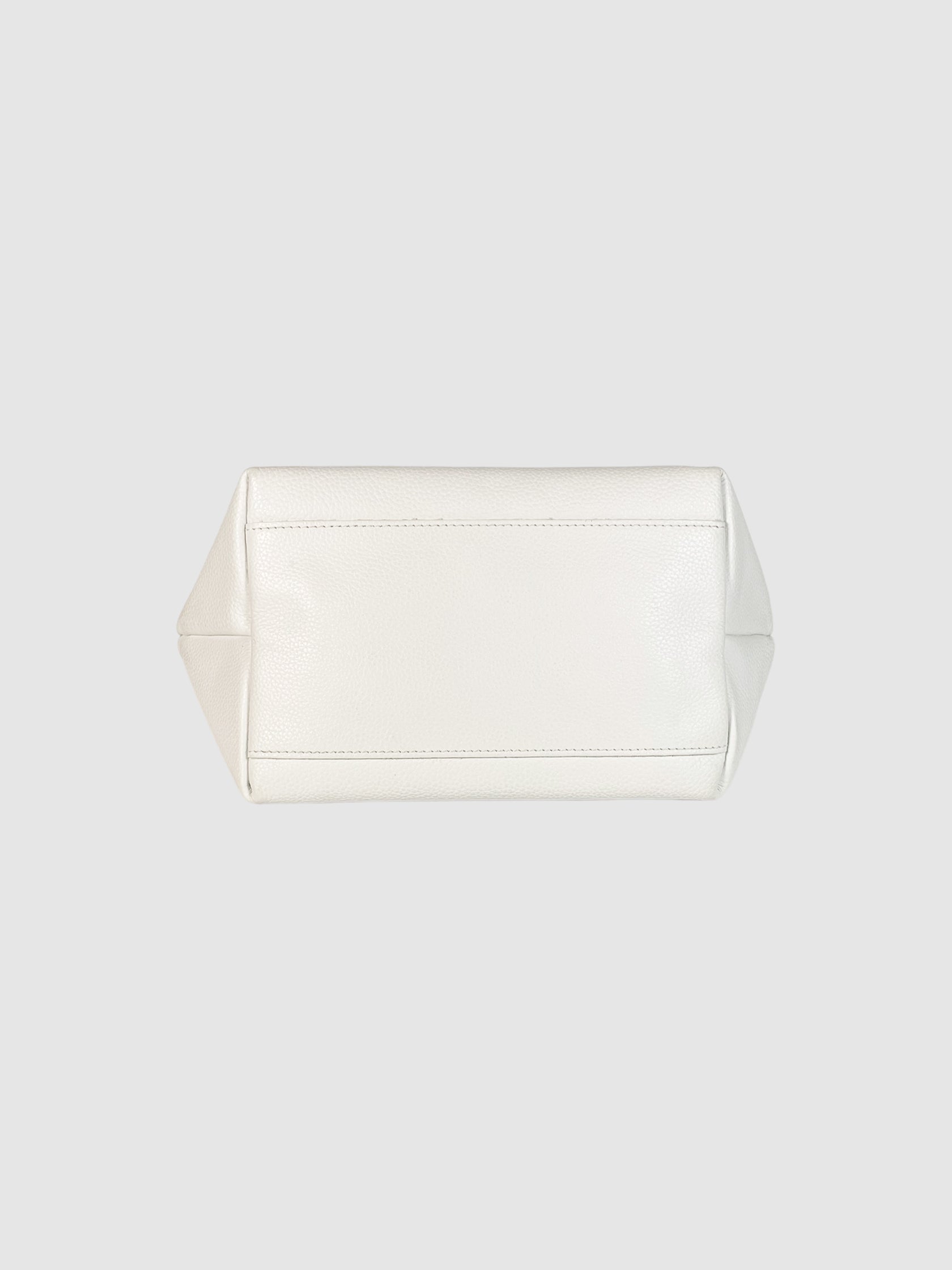 Longchamp White Leather Le Pliage