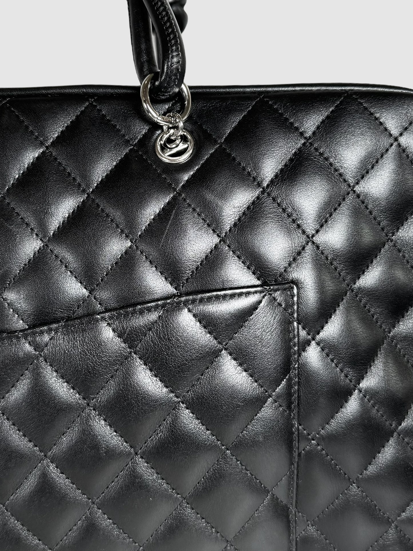 2005 Cambon Quilted Leather Shoulder Bag