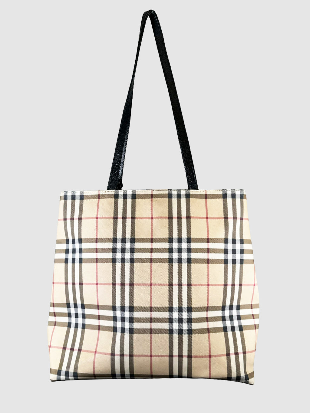 Burberry Nova Check Tote Bag Vintage