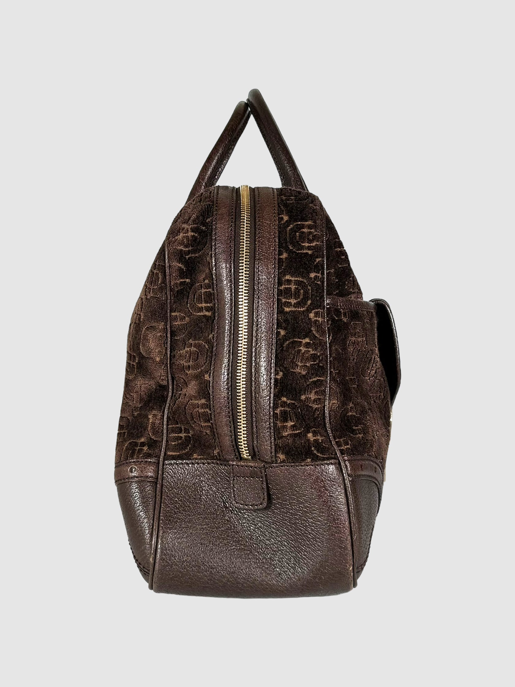 Velour Glam Tote Bag