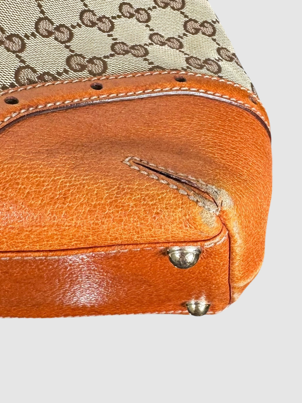 Large Horsebit Glam Shoulder Bag