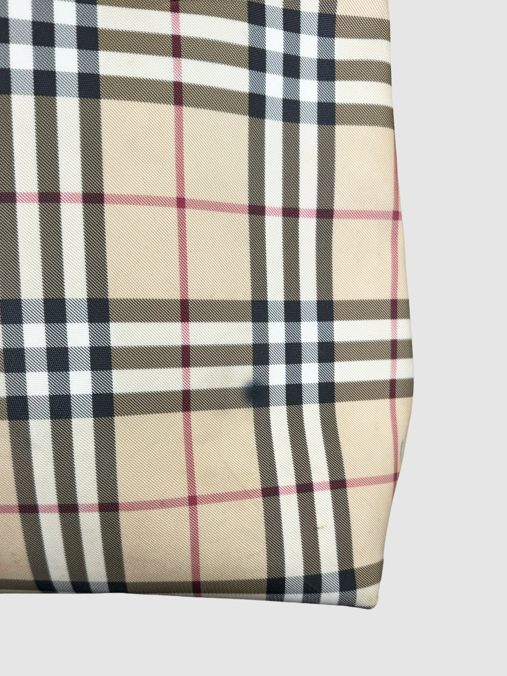 House Check Tote Bag