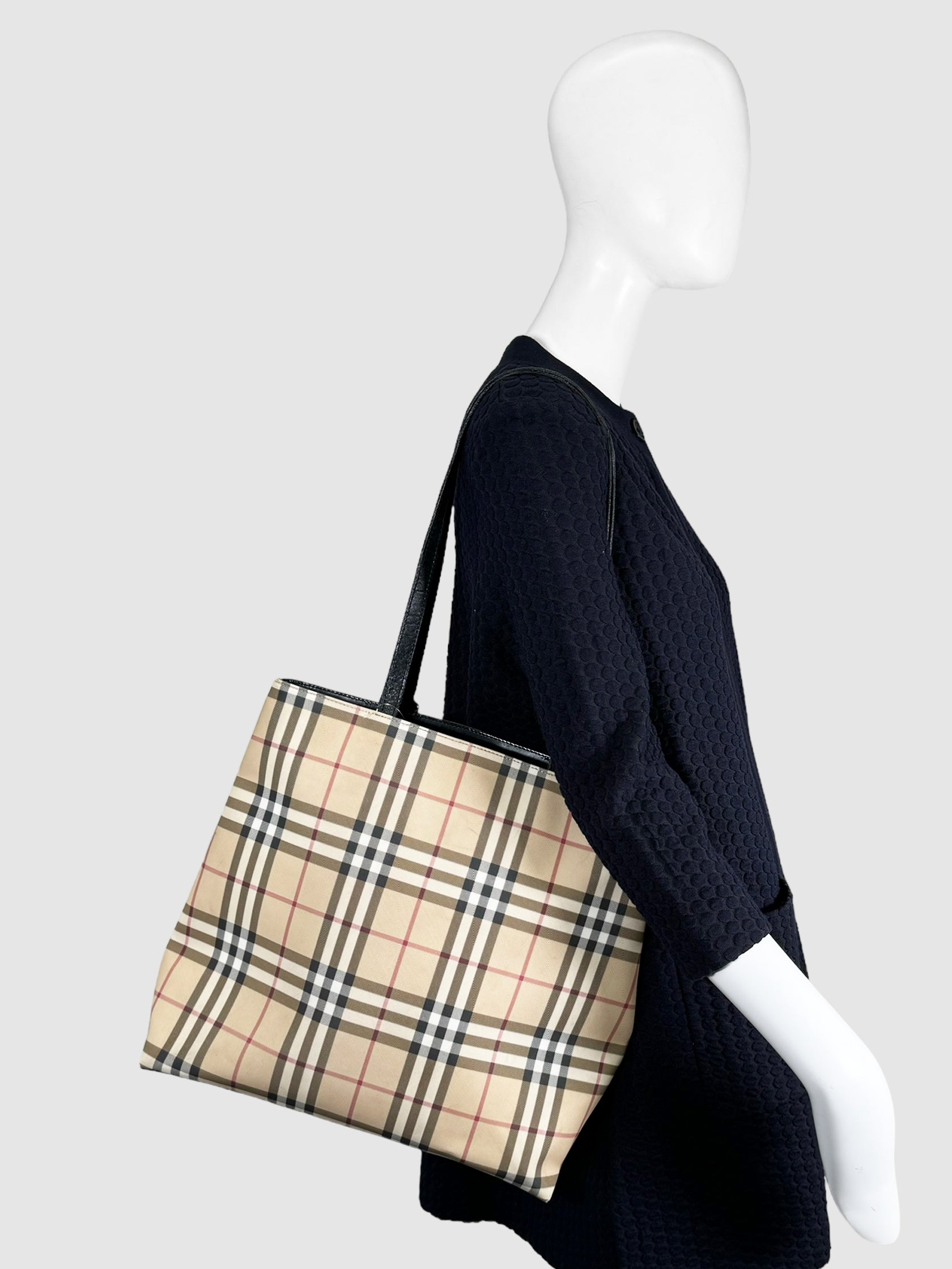 House Check Tote Bag