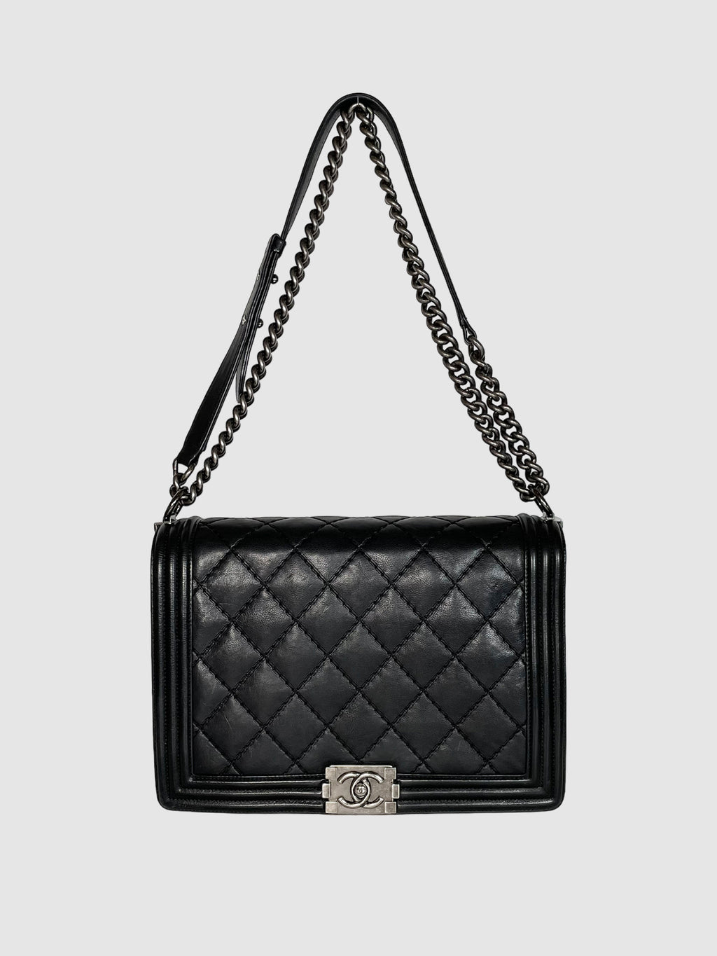 Large Quilted Boy Bag