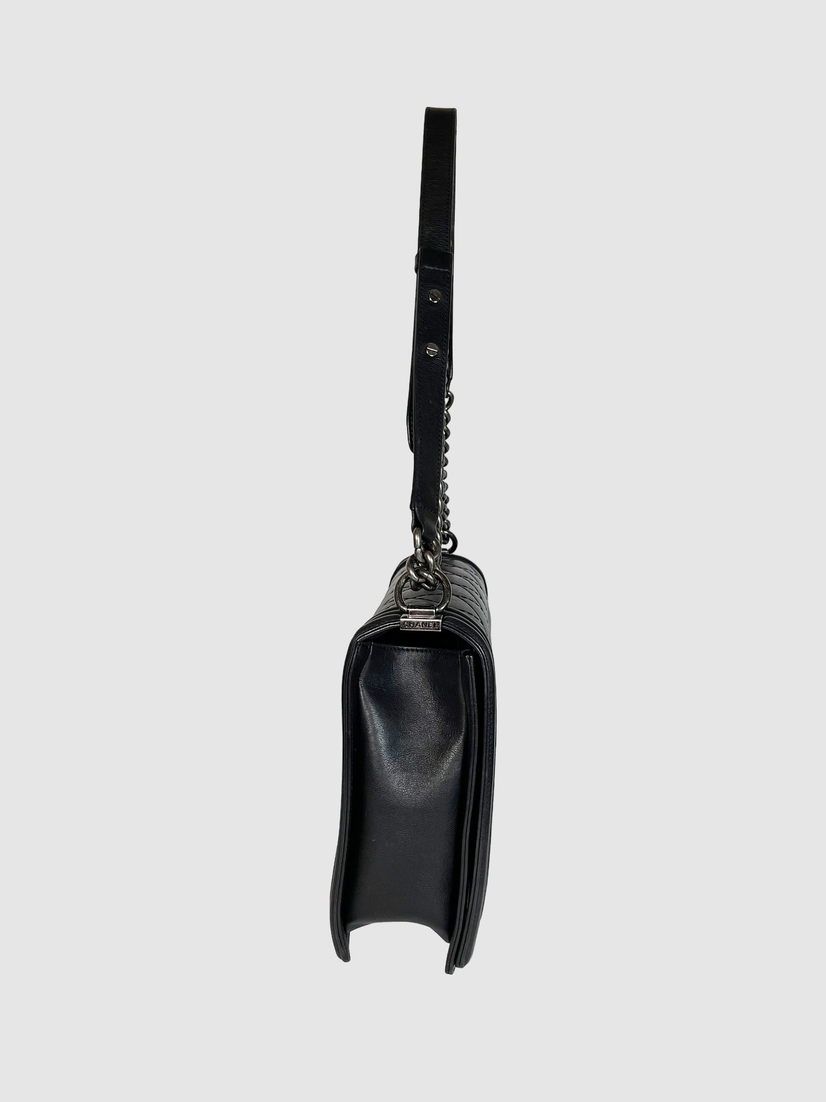 Large Quilted Boy Bag