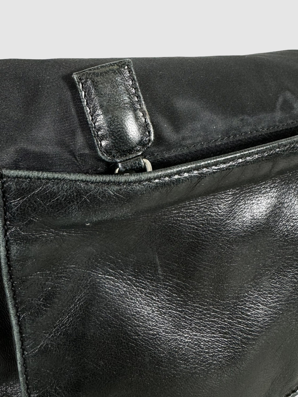 Leather Flap Bag