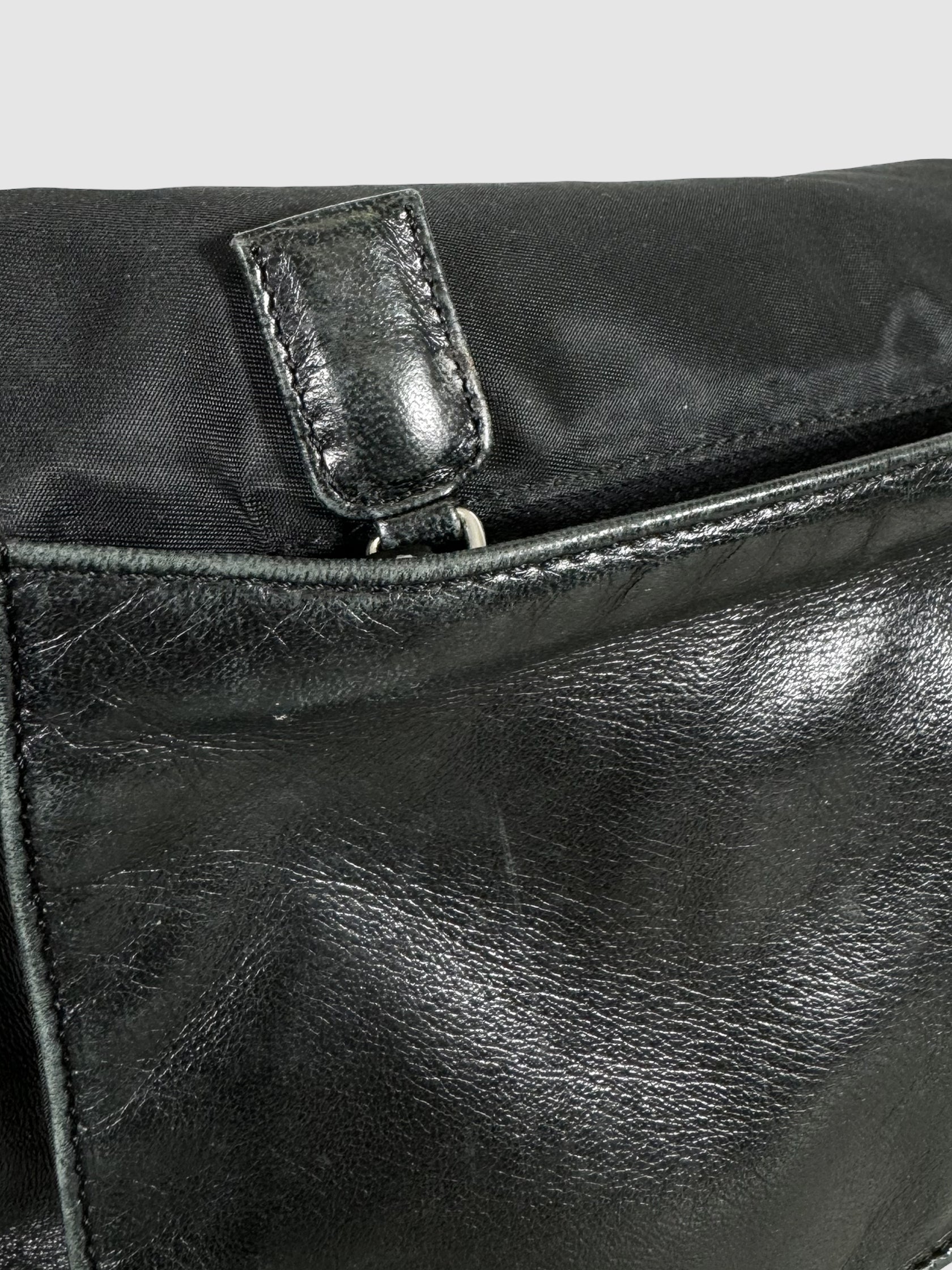 Leather Flap Bag