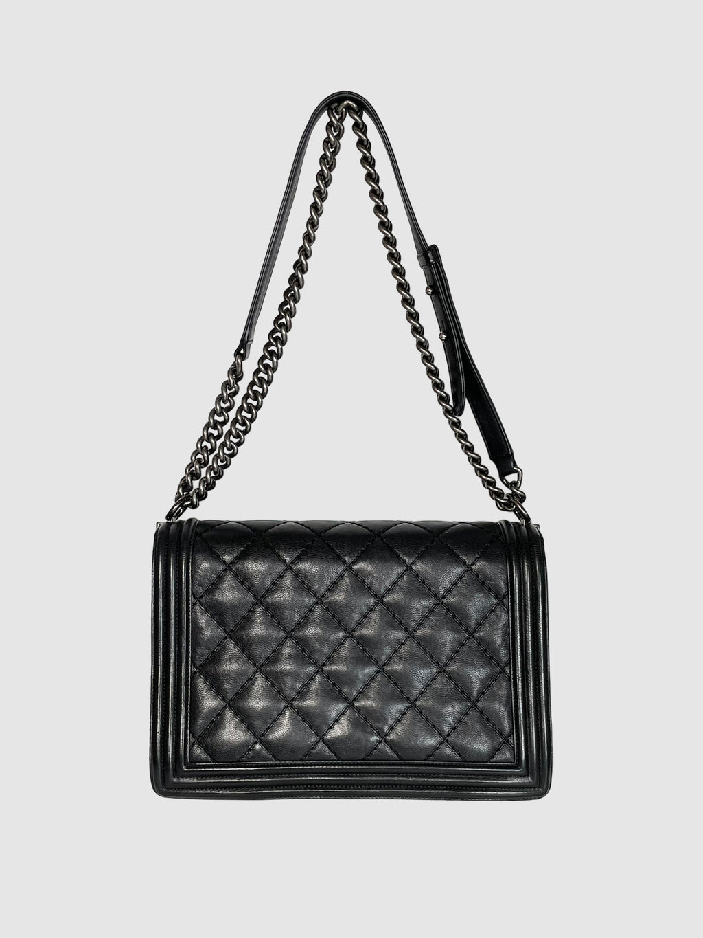 Large Quilted Boy Bag