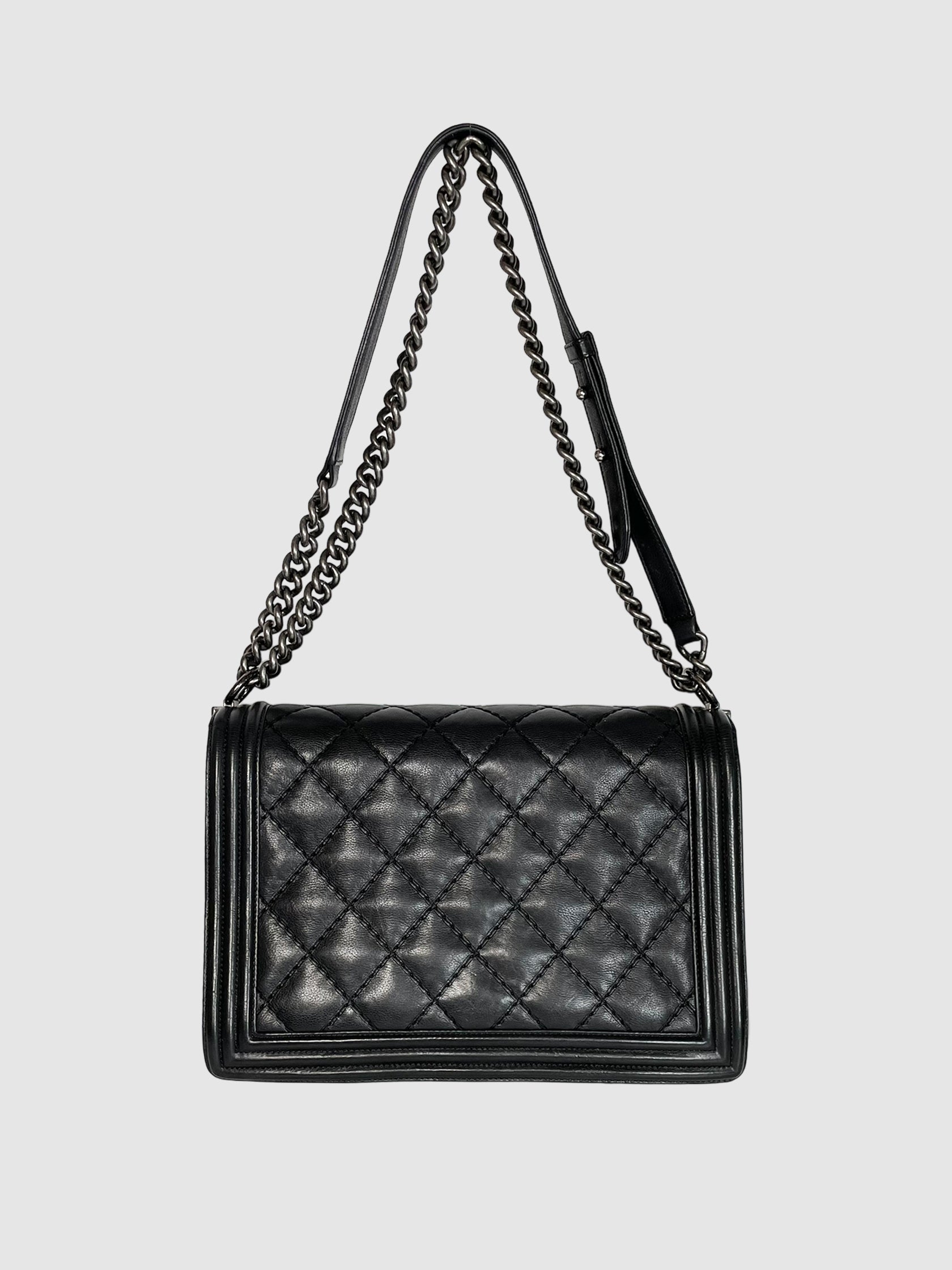 Large Quilted Boy Bag