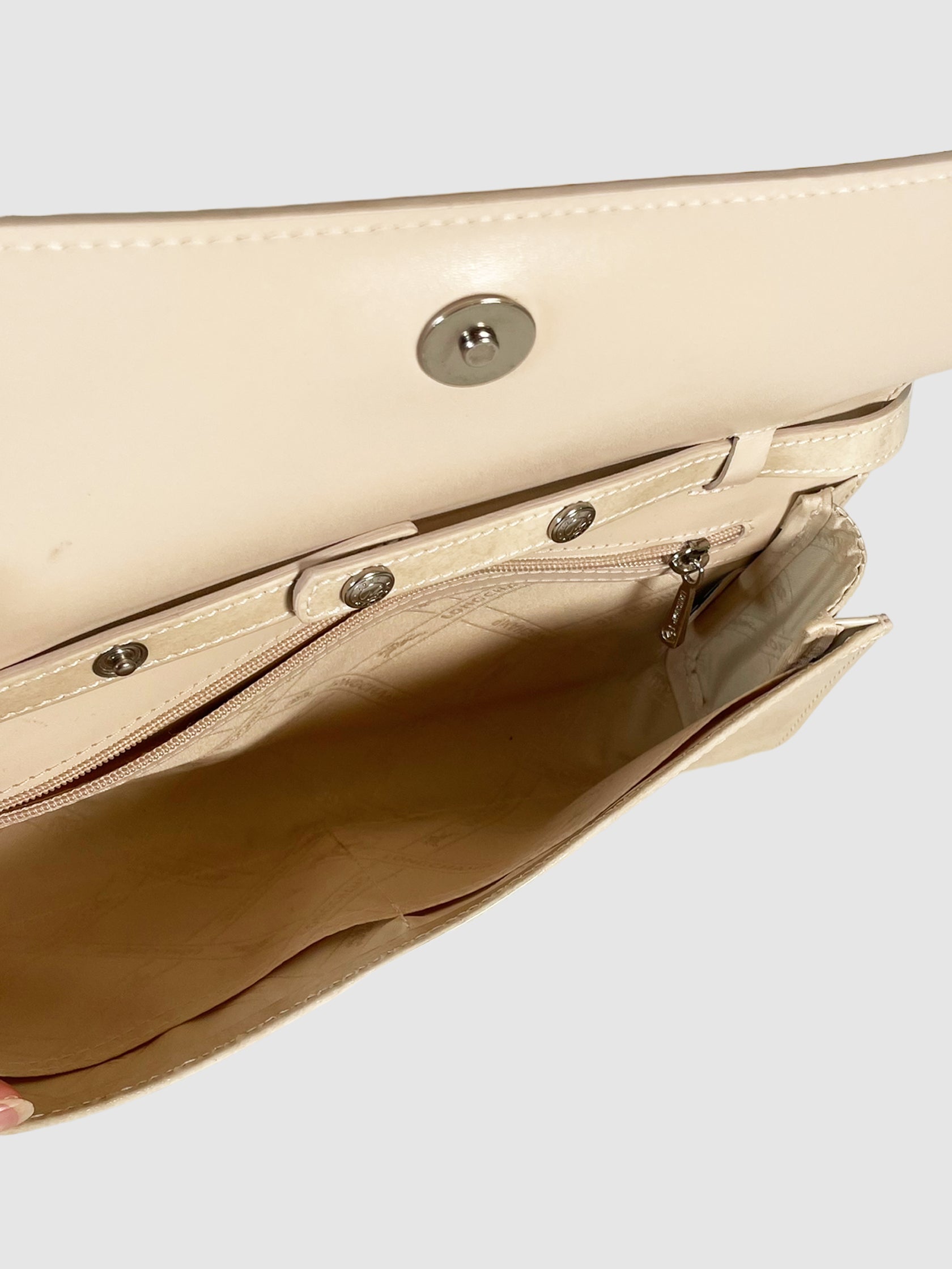 Longchamp Patent Leather Clutch