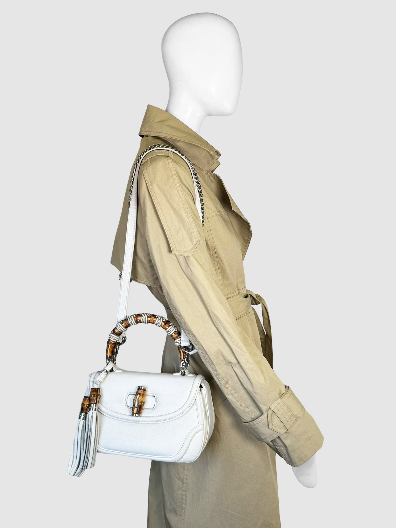 Bamboo Top Handle Bag