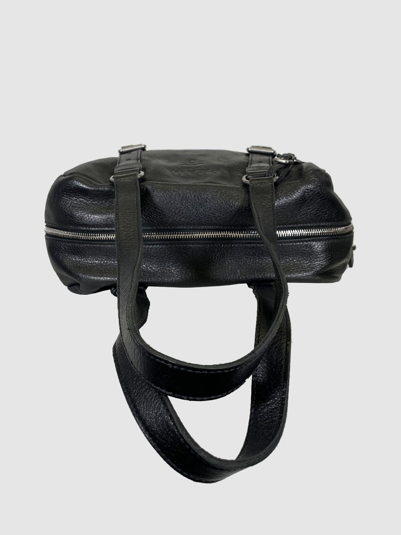 Pebbled Leather Shoulder Bag