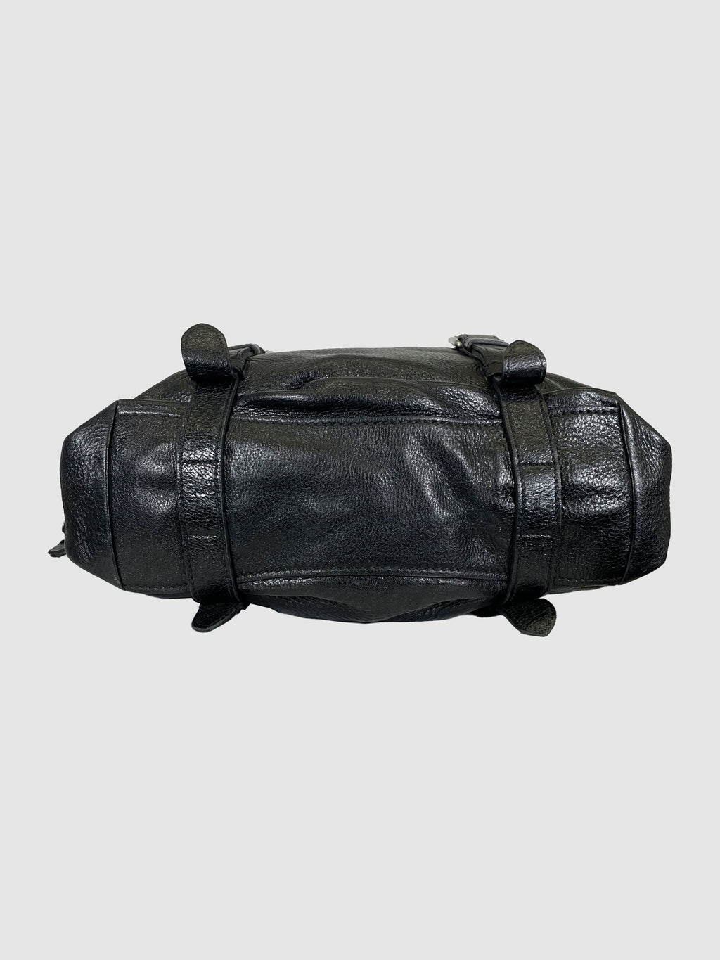 Pebbled Leather Shoulder Bag