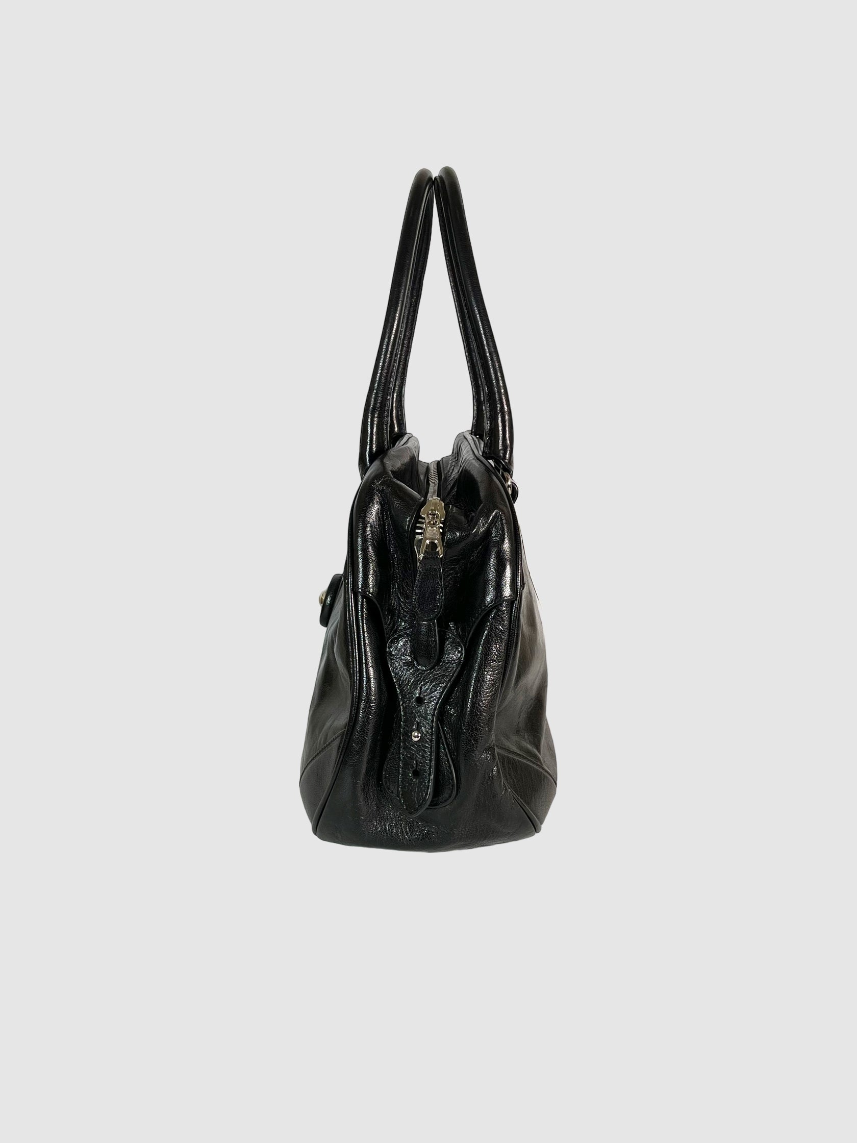 Balenciaga Top Handle Chevre Bag