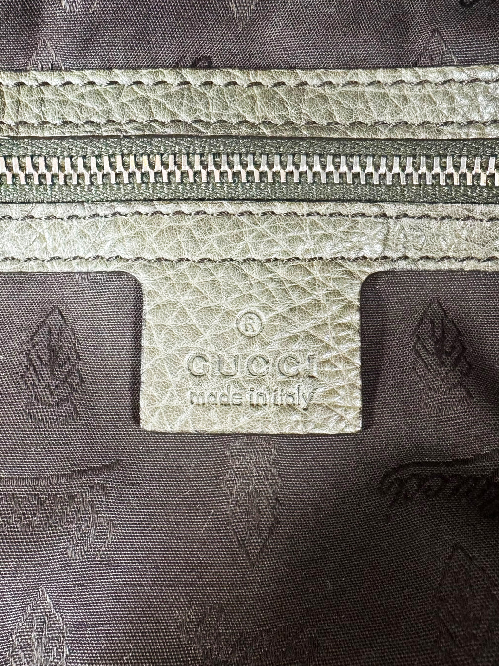 Large Canvas Bamboo Bar Shoulder Bag