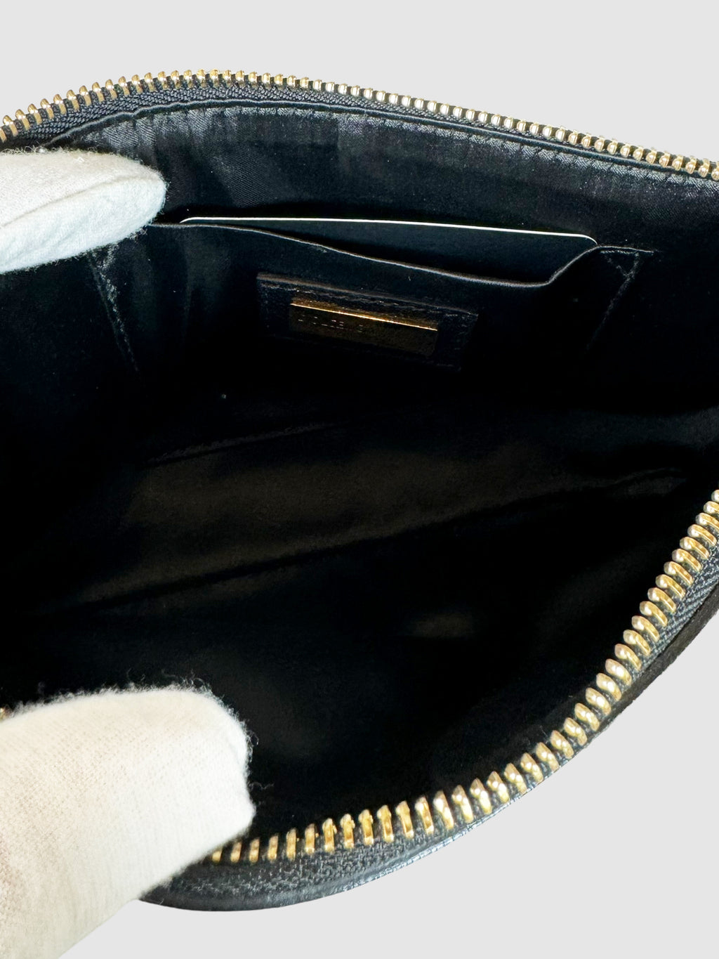 Denim Leopard Print Crossbody Bag