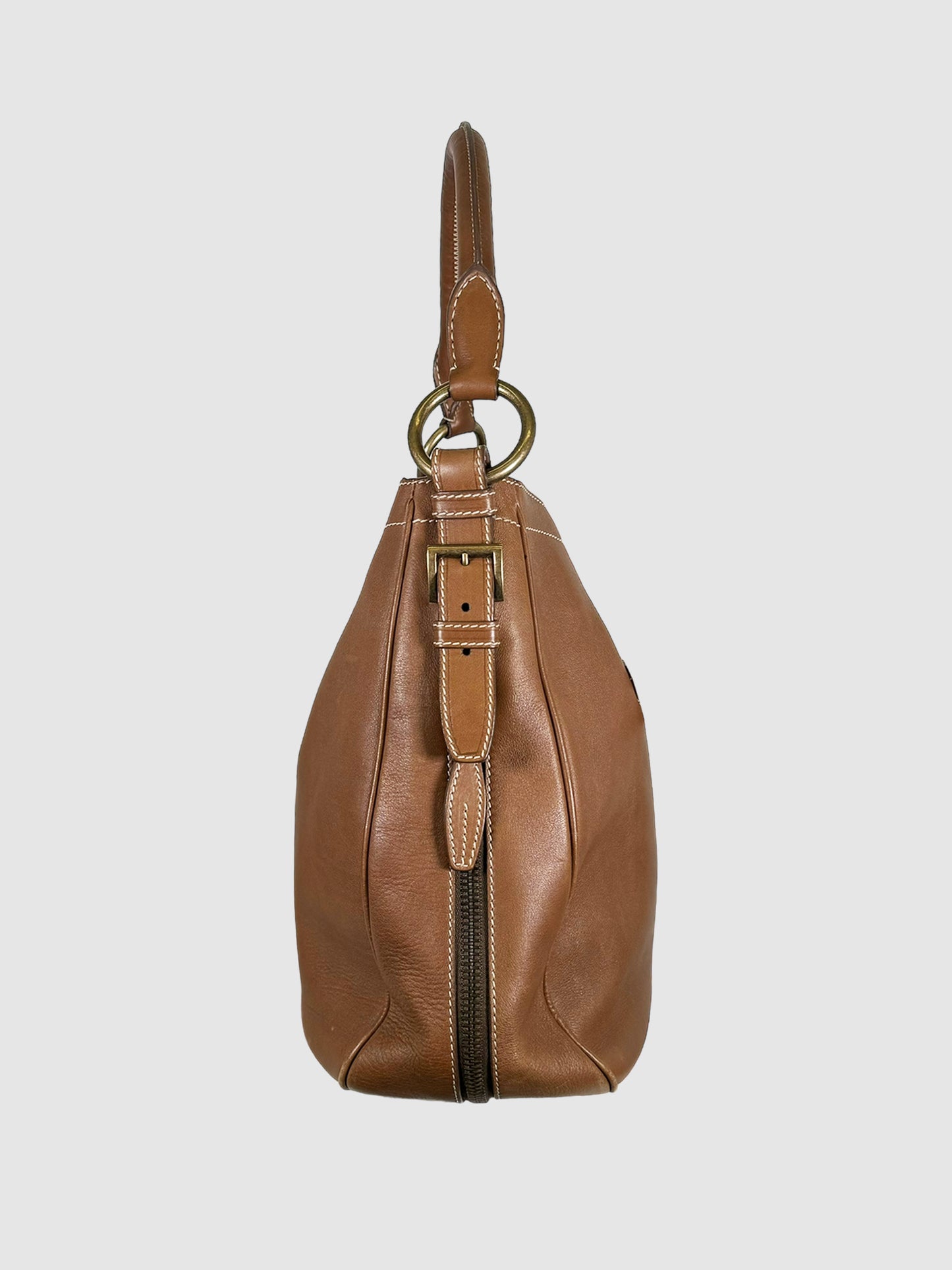 Leather Hobo Bag