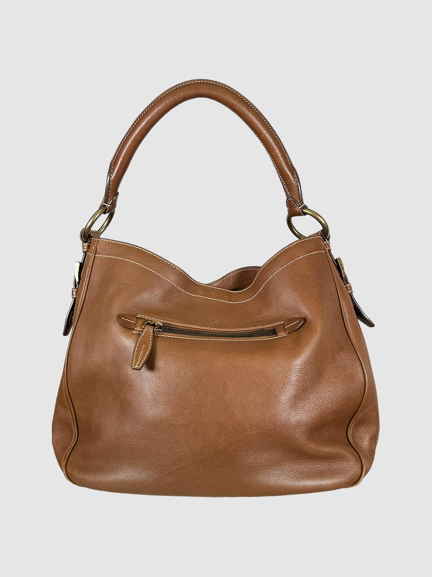 Leather Hobo Bag