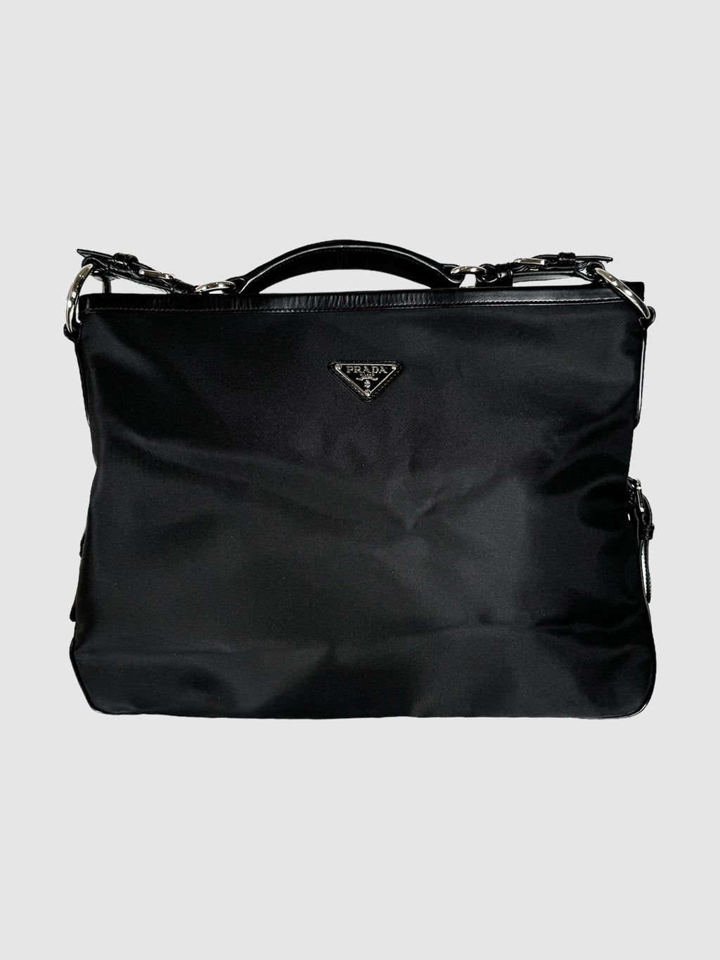 Medium Belted Leather Shoulder Bag