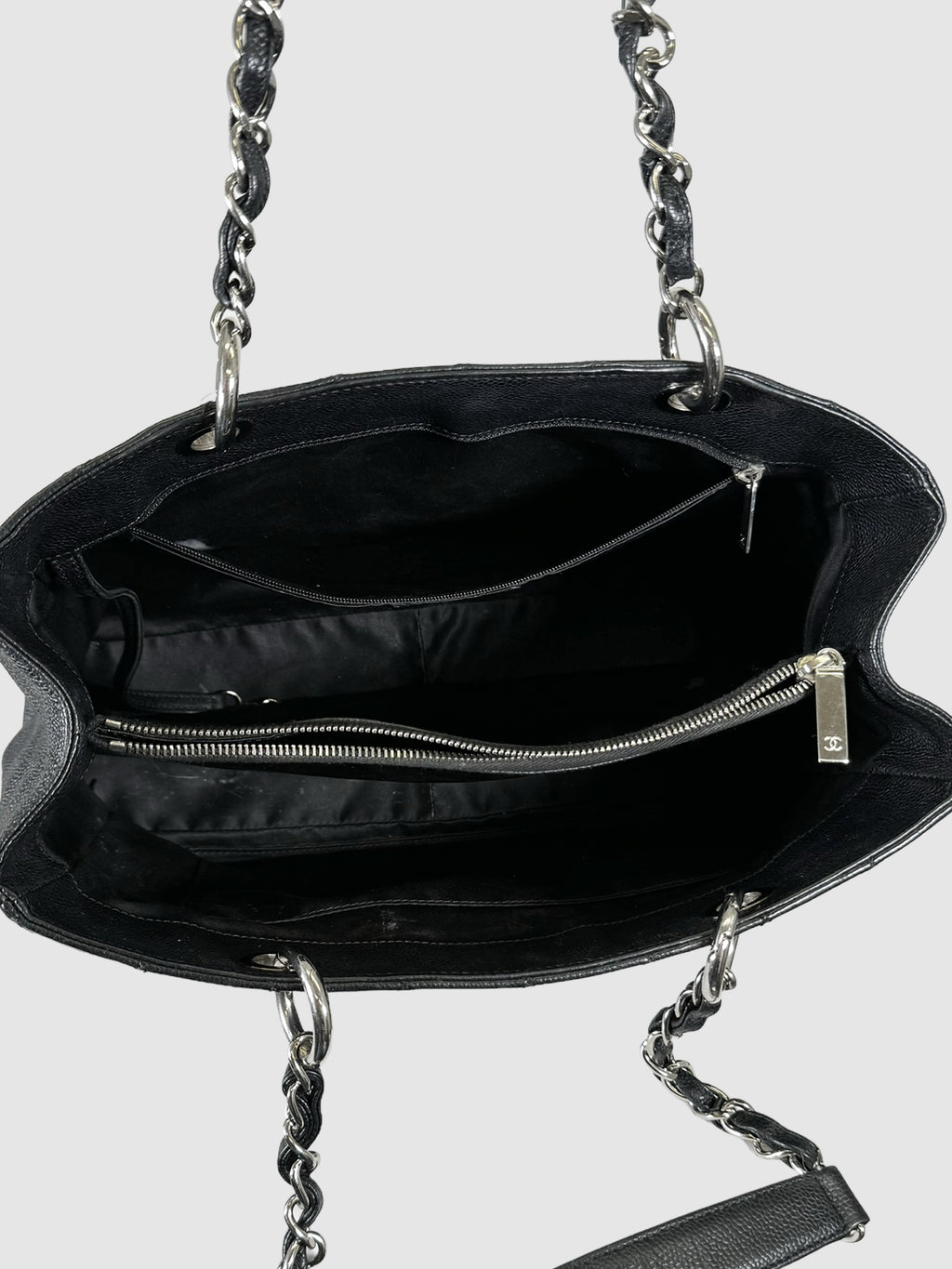 Caviar Quilted Grand Shopping Tote