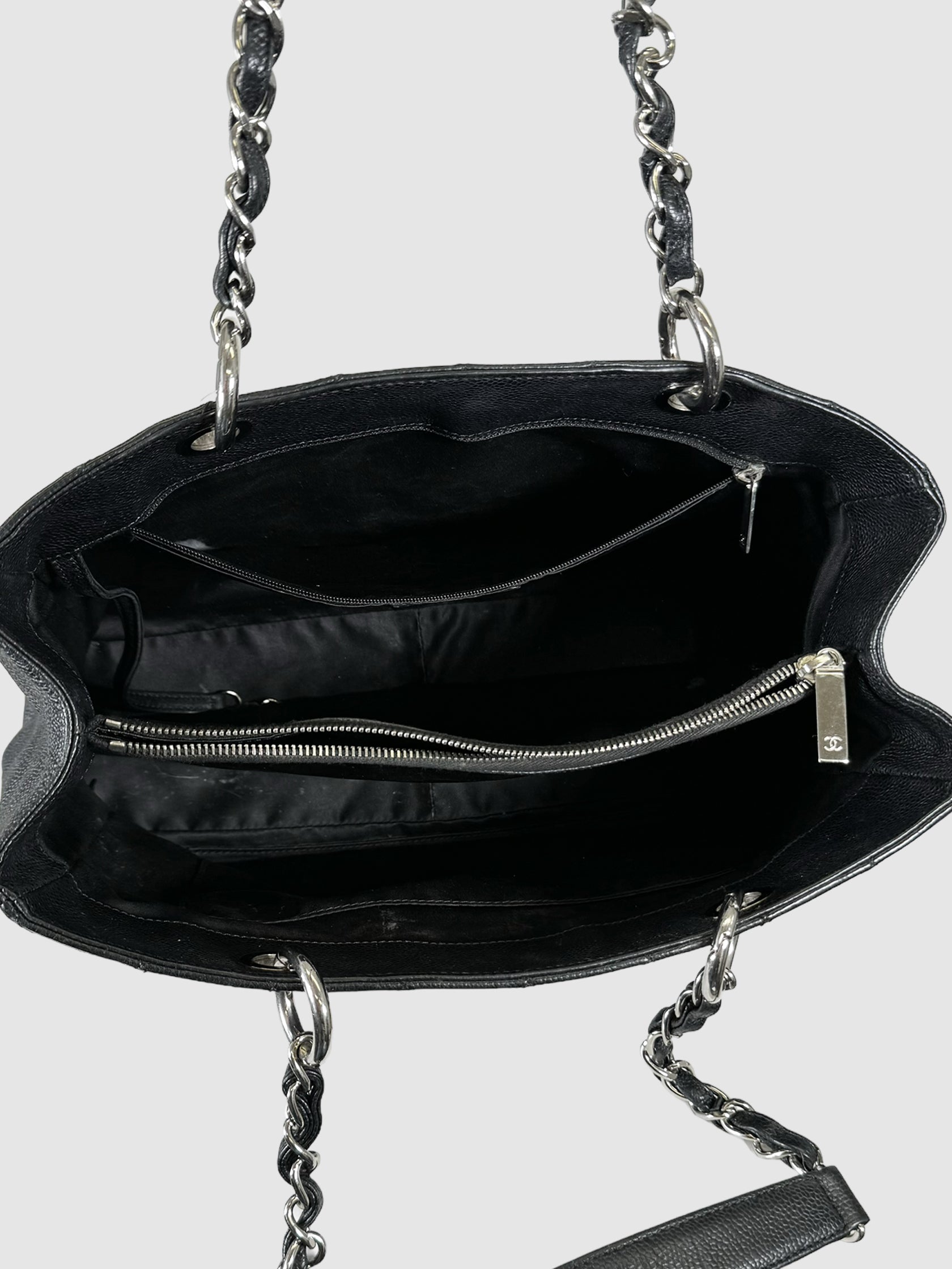 Caviar Quilted Grand Shopping Tote