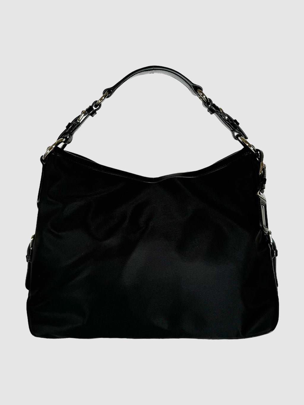 Medium Belted Leather Shoulder Bag