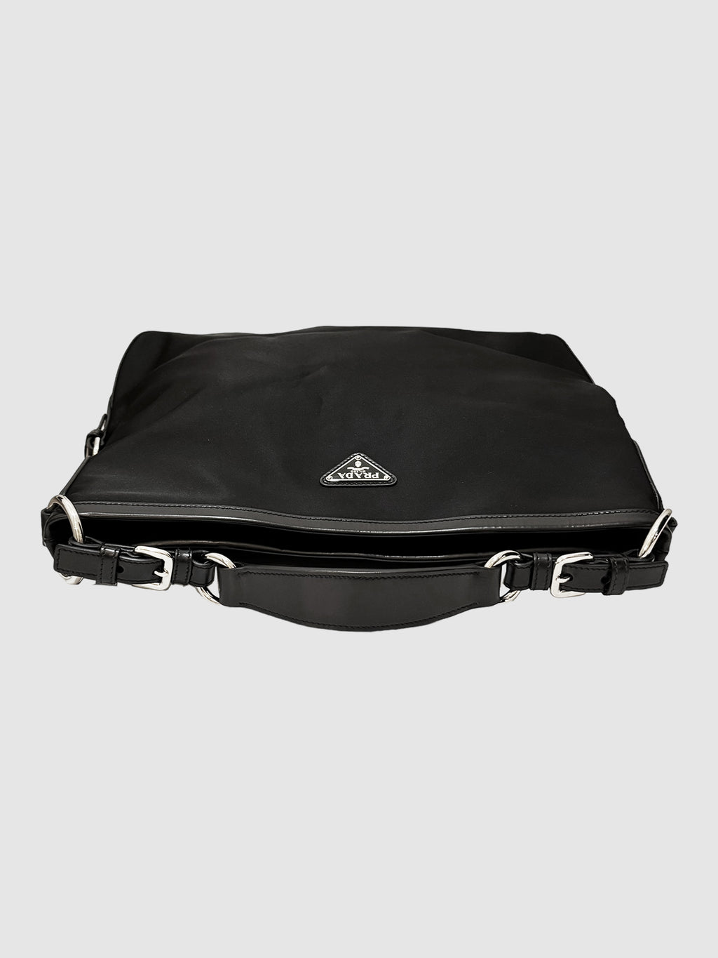 Medium Belted Leather Shoulder Bag