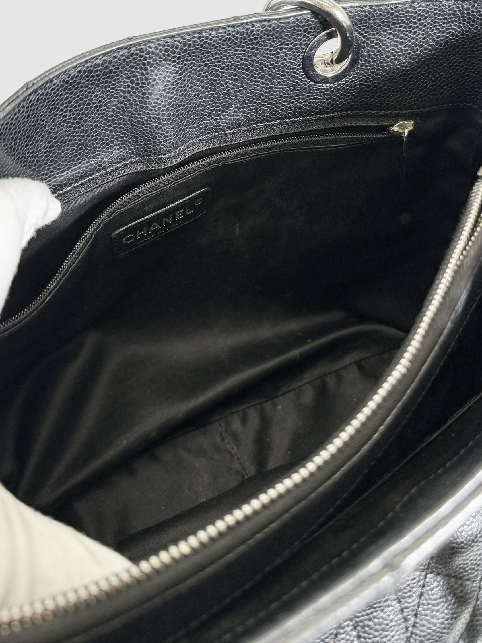 Caviar Quilted Grand Shopping Tote