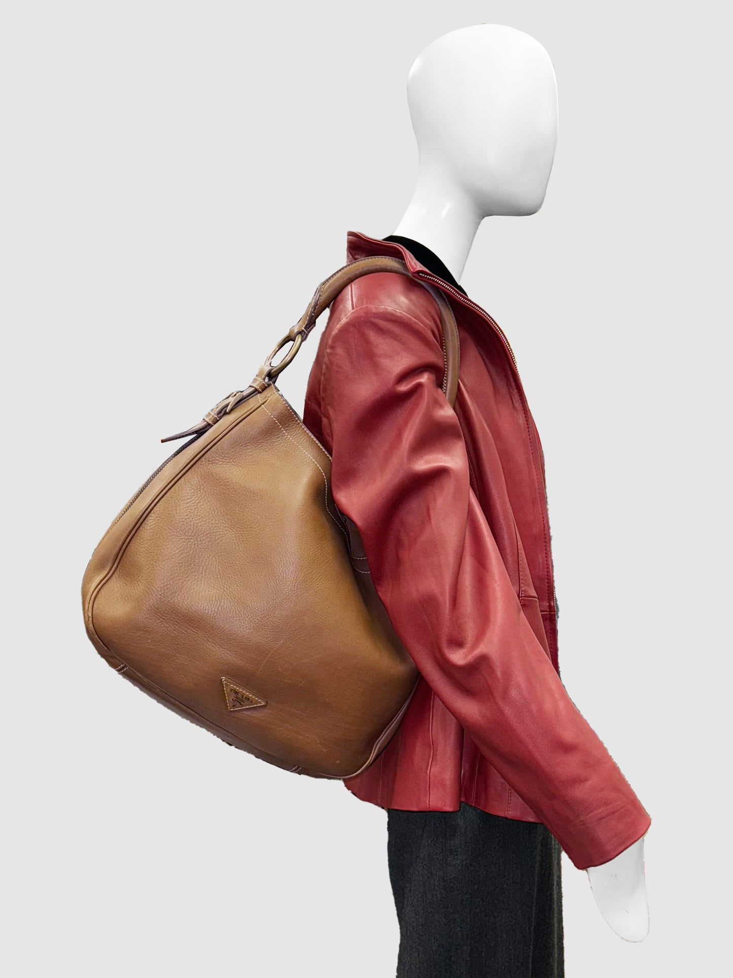 Leather Hobo Bag